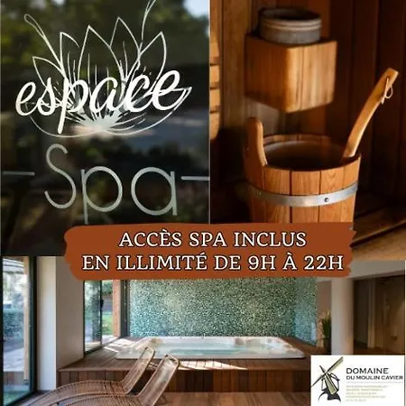 Otel Logis Domaine Du Moulin Cavier - Restaurants & 3*